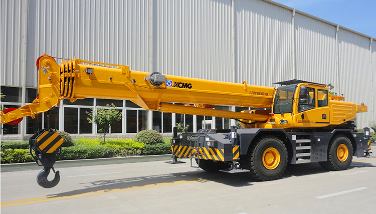 XCMG Official Hot Sale Rough Terrain Crane Terrain Crane RT50 China Rough Terrain Crane 50t Price